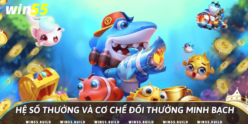 Hệ thống vũ khí và vật phẩm trong bắn cá Xèng