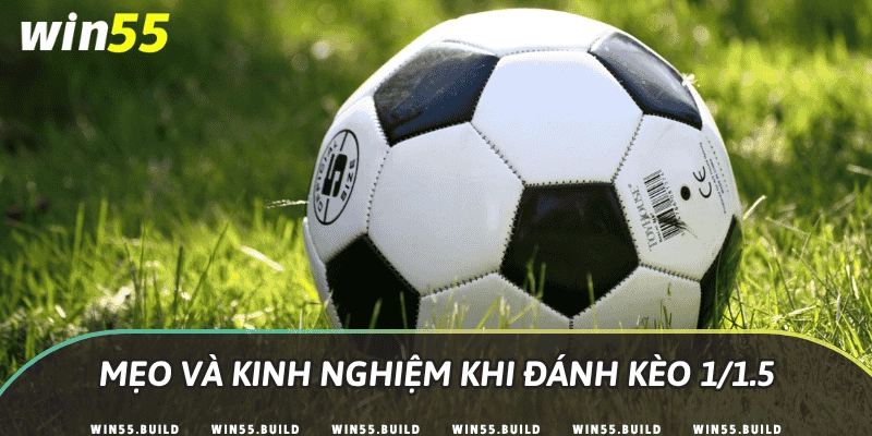 Mẹo và kinh nghiệm khi đánh kèo 1/1.5
